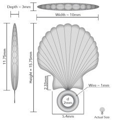 Seashell Jewelry Technical Schematic