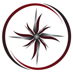 Spin Flower Compass Graphic Art Design